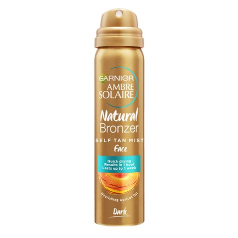 garnier natural bronzer self tan mist|More.